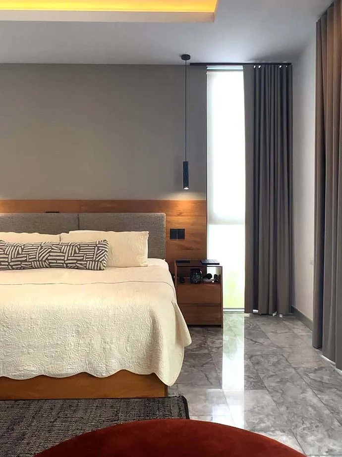 Ejemplo de recámara fotografiada con el Método POP™